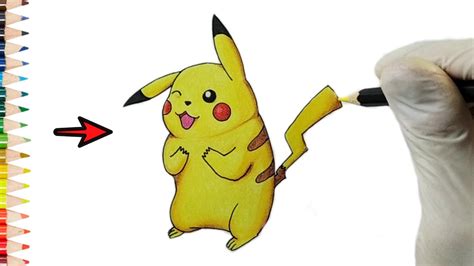 How To Draw Pikachu Como Desenhar O Pikachu Como Dibujar A Pikachu
