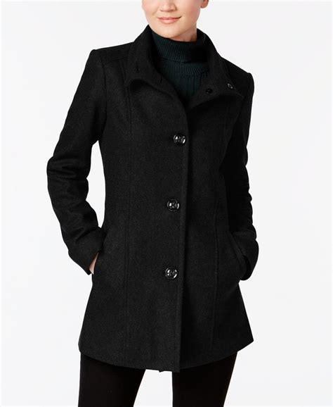 inc international concepts i n c stand collar peacoat created for macy s and reviews coats