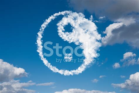 Yin Yang Clouds Stock Photo Royalty Free Freeimages