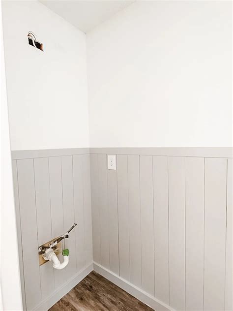 Easy Diy Vertical Shiplap Wainscoting Design It Style It