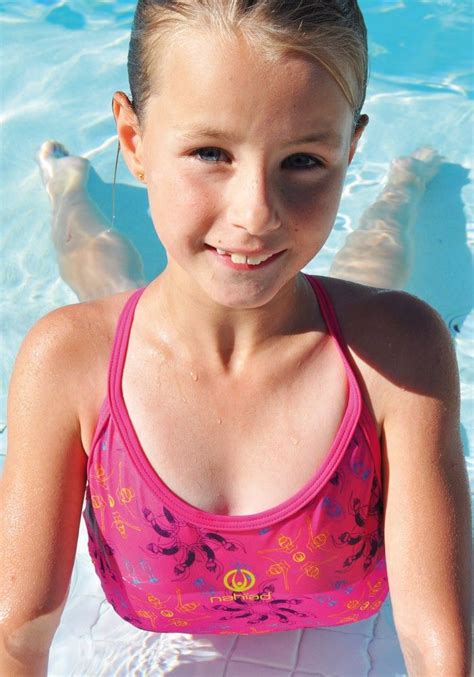 maillot de bain piscine synchro star de 6 à 12 ans swimwear sports bra undergarments
