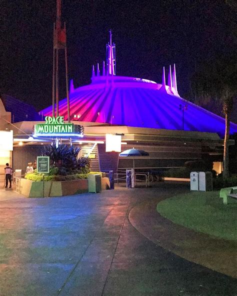 Space Mountain As Seen During The First After Hours Event At Magic