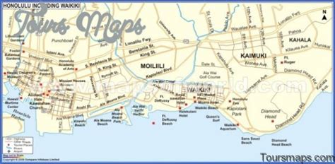Oahu Map And Travel Guide