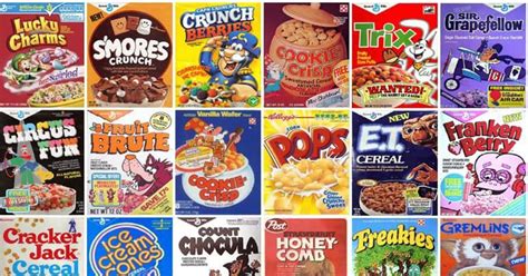 80s Cereal Sweet And Crunchy Childhood Memories Snack History