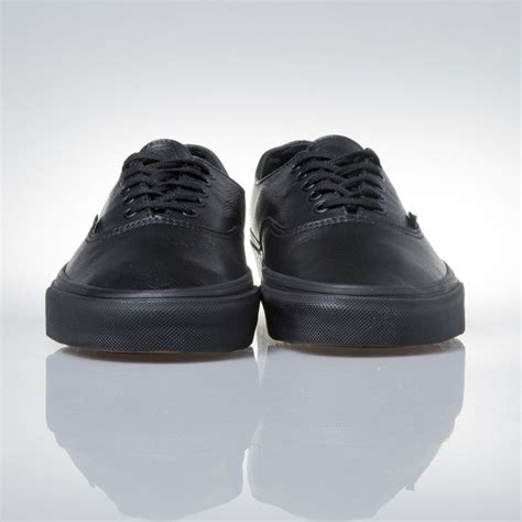 Vans Authentic Decon Premium Leather Black Black Vn 0 18cgkm