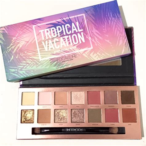 Focallure Tropical Vacation Eyeshadow Palette On Carousell