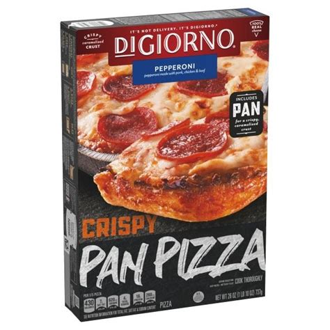 Digiorno Pepperoni Crispy Pan Frozen Pizza 26 Oz From Ralphs Instacart