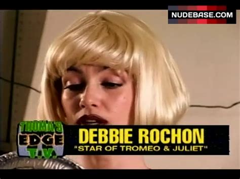 Debbie Rochon Topless In Kitchen Troma S Edge Tv NudeBase