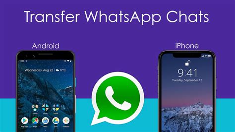 How To Transfer Whatsapp Chats Between Iphone And Android Youtube