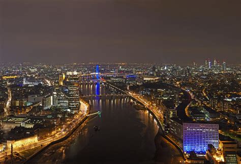 Fine Art Photo London Panorama By Night By Landscape Photographer Tim Hall