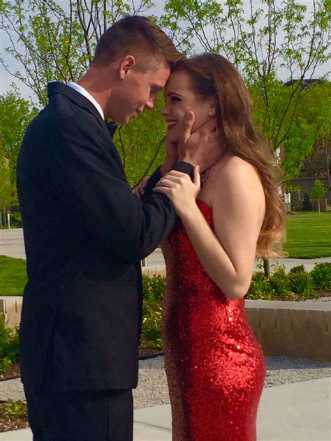 prom pictures poses couple red dress classic … prom picture poses prom pictures couples prom