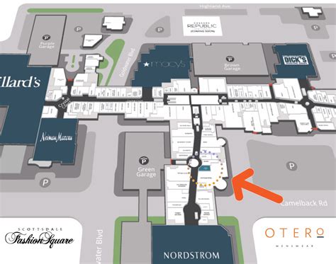 Scottsdale Fashion Square Mall Map Sbvfttv