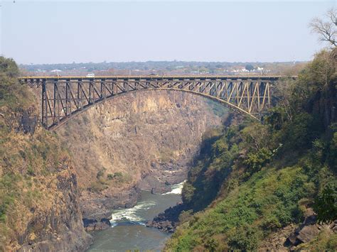 Filevictoria Falls Bridge From Northzambia Side