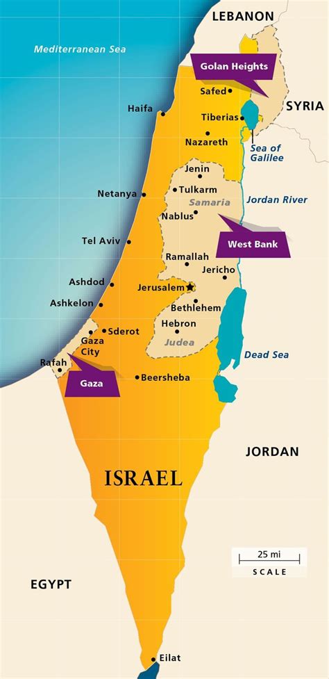 Israele Palestina Palestina Mappa Terra Santa Mappa Mappa Incisione Hot Sex Picture