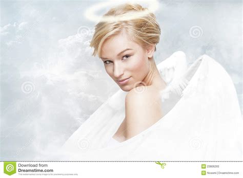 Angel In Heaven Stock Image Image Of Clean Beautiful