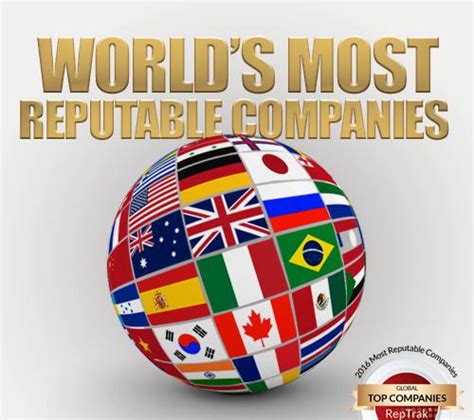 The Worlds 25 Most Reputable Companies 2016 2016 03 22 The World