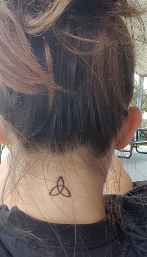 In a variety of styles, sizes of small tattoos today, we give you small tattoo ideas and designs with positive meanings. Irish Trinity Knot Tattoo | Knot tattoo, Trinity knot tattoo, Small irish tattoos