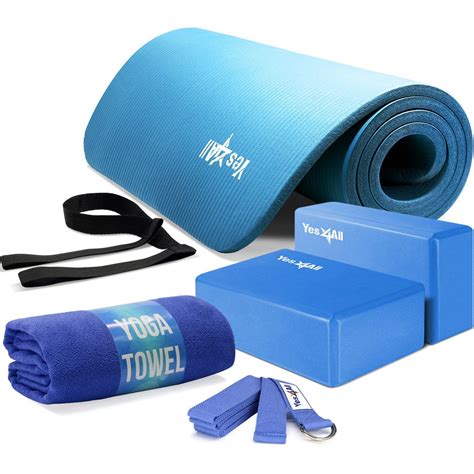 Yes4all Yoga Starter Set Kit Include 2 Yoga Blocks Yoga Strap With