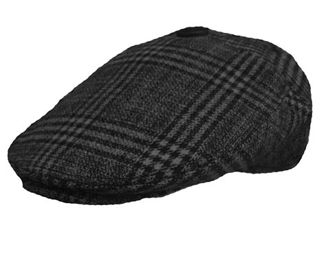 Mens Vintage Traditional Tweed Herringbone Peak Flat Cap Hat Ebay