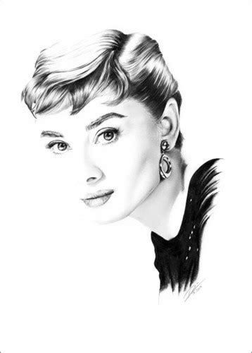 Hollywood Diva Audrey Hepburn Posters And Prints