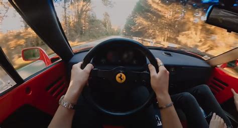 Going For A Pov Drive In The Legendary Ferrari F40 Is As Exciting As It