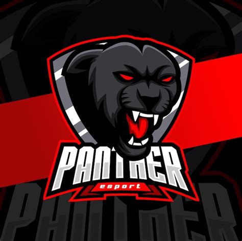 Premium Vector Panther Mascot Esport Logo Designs