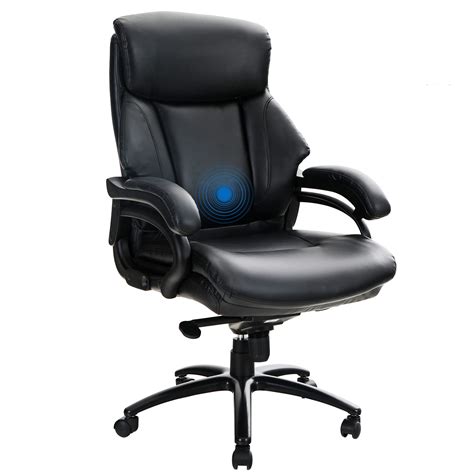 buy maison arts big and tall executive office chair ergonomic high back bonded leather massage