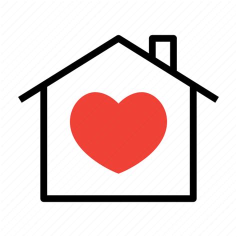 Heart Home House Love Icon Download On Iconfinder