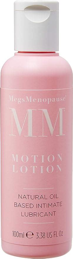 Megs Menopause Motion Lotion Natural Oil Based Intimate Lubricant 100