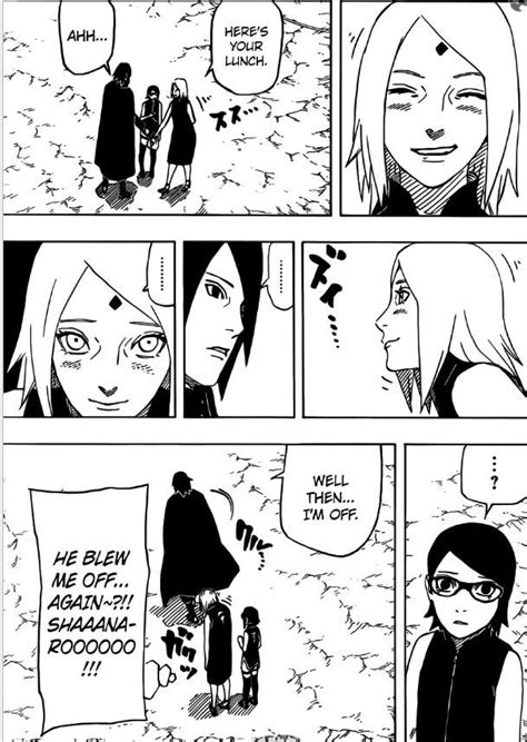 Sasuke And Sakura Moment In Naruto Manga Chapter 710 Anime Amino