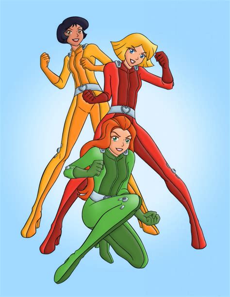 Totally Spies Colourised 6 By Cotterill23 On Deviantart
