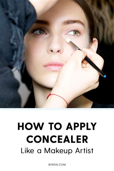 The Best Way To Apply Concealer How To Apply Concealer Concealer