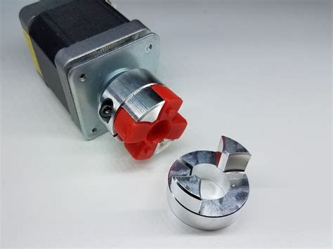 flexible jaw spider shaft coupling cnc mill ac dc motor coupler  ebay