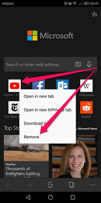 How To Remove Top Sites And News Feed In Microsoft Edge