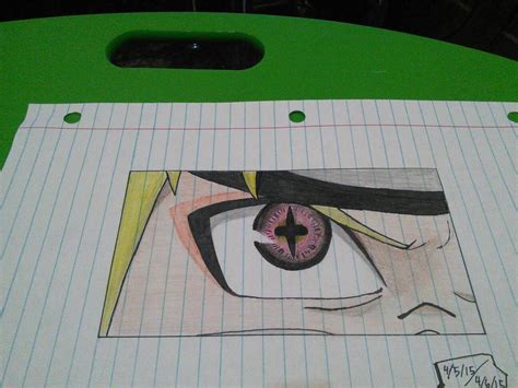 Naruto Shippuden Narutos Eye Close Up By Mexflex466 On Deviantart