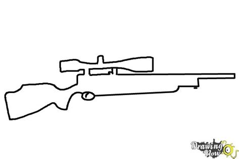 How To Draw A Sniper Drawingnow