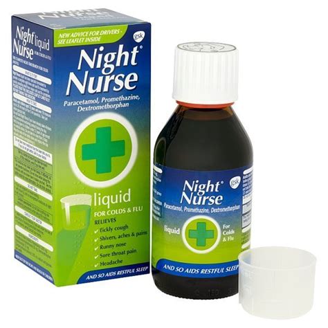 Night Nurse Liquid 160ml Lloydspharmacy