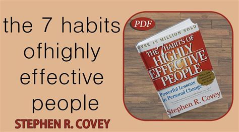 ดาวน์โหลด the 7 habits of highly effective people (free PDF) APK สำหรับ ...
