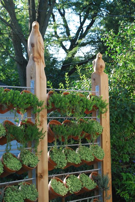Vertical Garden Fence Diy