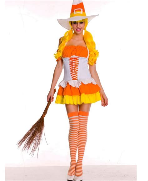 Candy Corn Womens Witch Costume Becs Costume Box