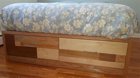 Brandy Scrap Wood Storage Bed Ana White