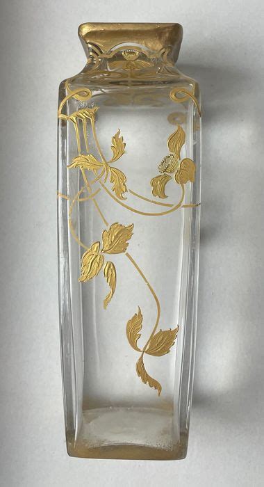 Josephinenhütte Schlesien Art Nouveau Glass Vase With Catawiki