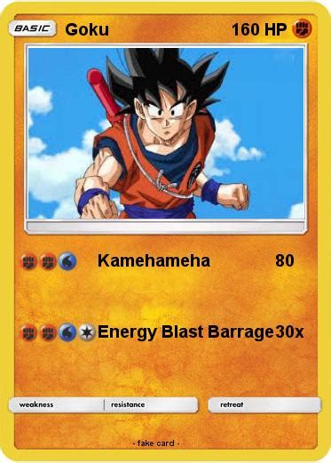 Pokémon Goku 9629 9629 Kamehameha My Pokemon Card