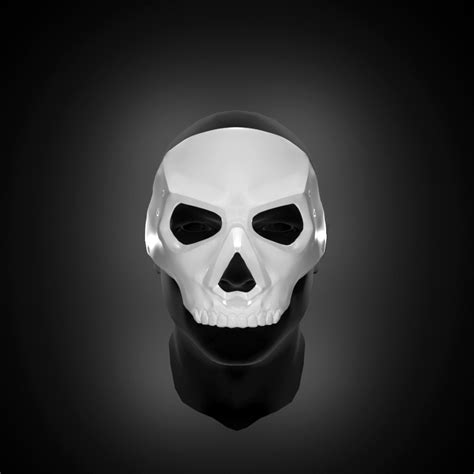 Stl File Ghost Mask Codmw2 Simon Riley 👻・3d Printable Model To