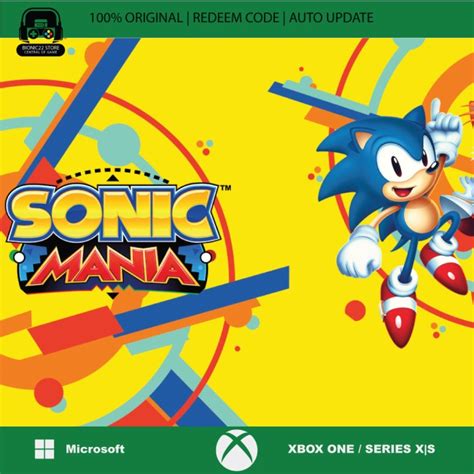 Jual Sonic Mania Xbox One Series Xs Original Redeem Code Game Shopee