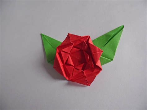 How To Make An Easy Origami Rose