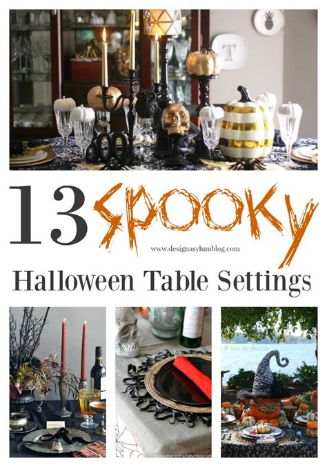 13 Spooky Halloween Table Settings Design Asylum Blog By Kellie Smith