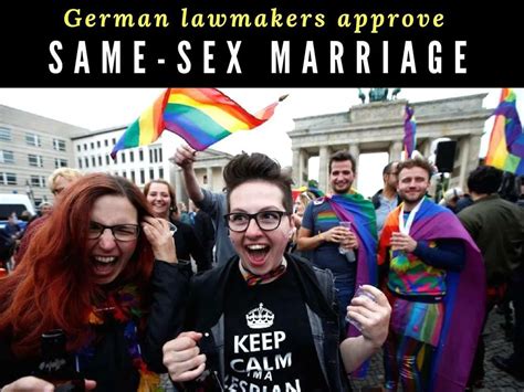 Ppt German Parliament Legalises Same Sex Marriage Powerpoint