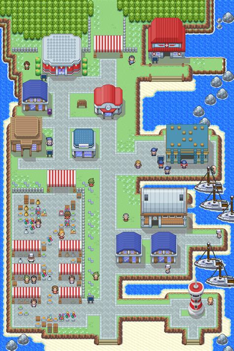 Pixels And Things Pokemon Rpg Pokemon Pokemon Towns