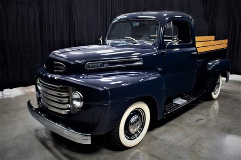 1950 Ford F100 Pickup Truck Is A Vintage Utility Vehicle